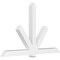 Ekena Millwork Kennewick Architectural Grade PVC Gable Bracket, 96"W x 60"H x 6"D x 6"F, 15/12 Pitch GBP096X60X0606KEN00 - alternate 1